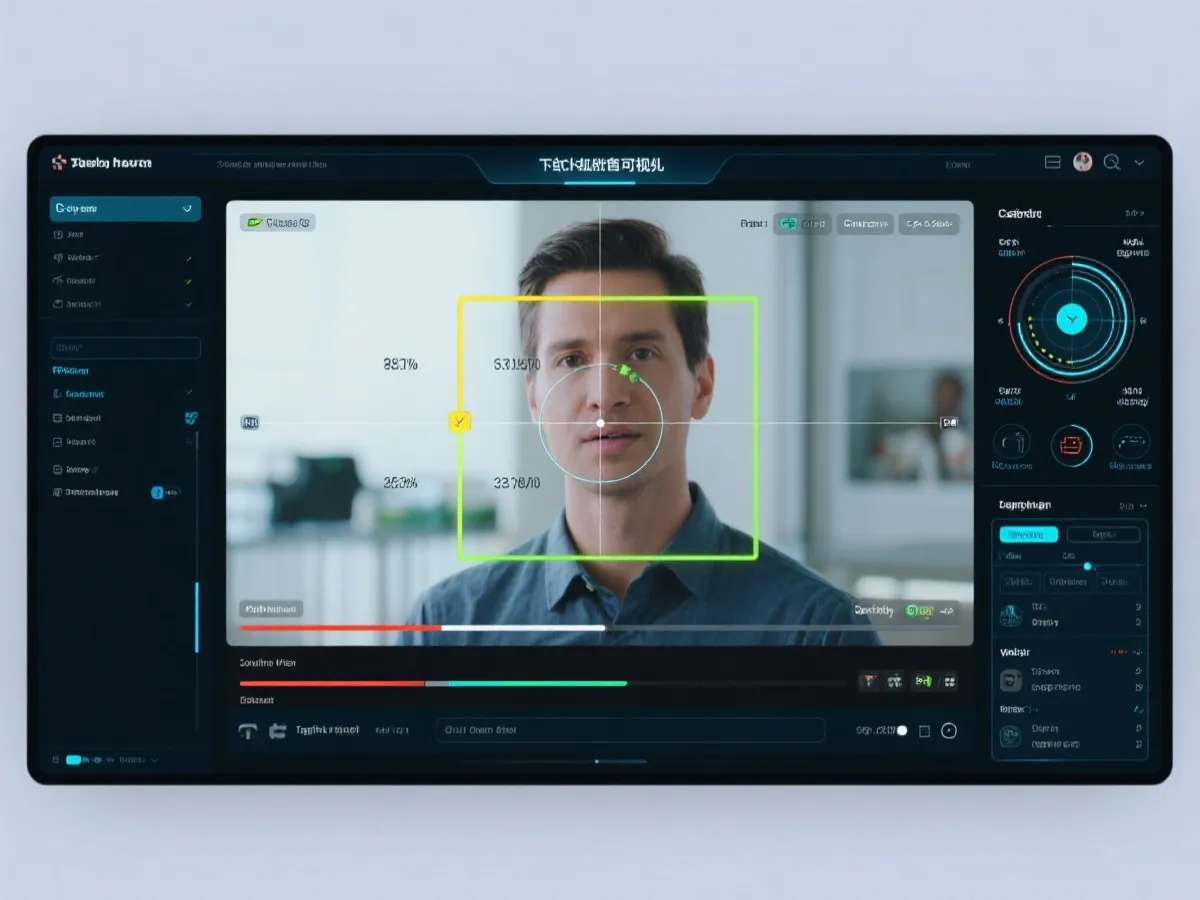 自动化视觉识别流程示意